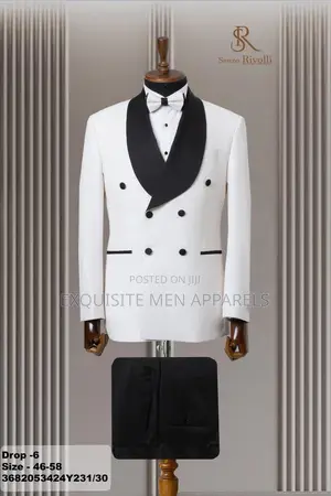 Exquisite Italian Style Turkish Shawl Lapel Men’S Suit