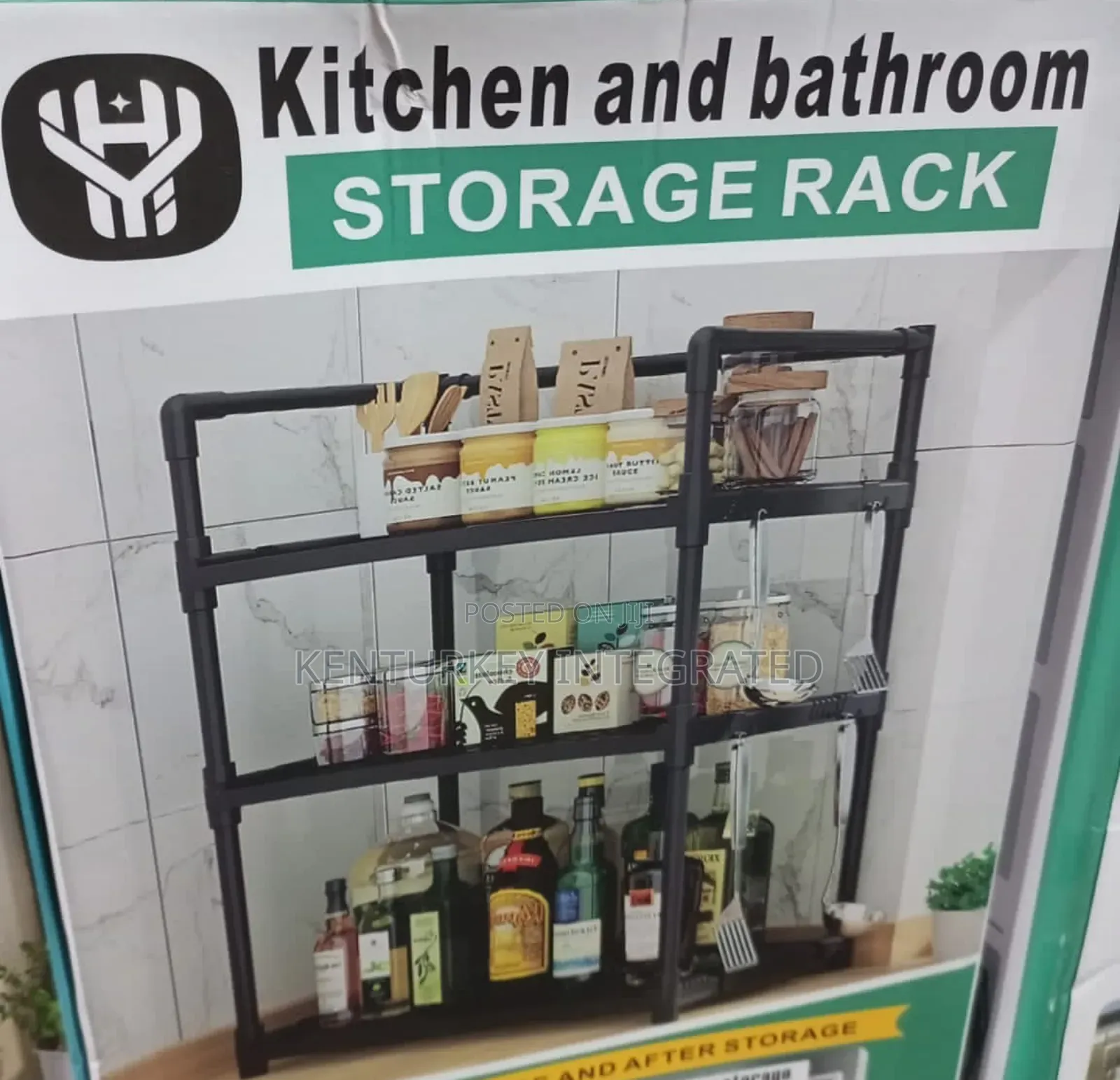Kitchen and Bathroom Storage Rack