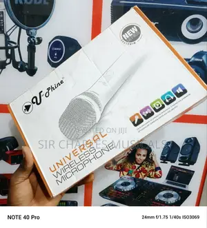Original U-Phine Professional Wireless Universal Microphone