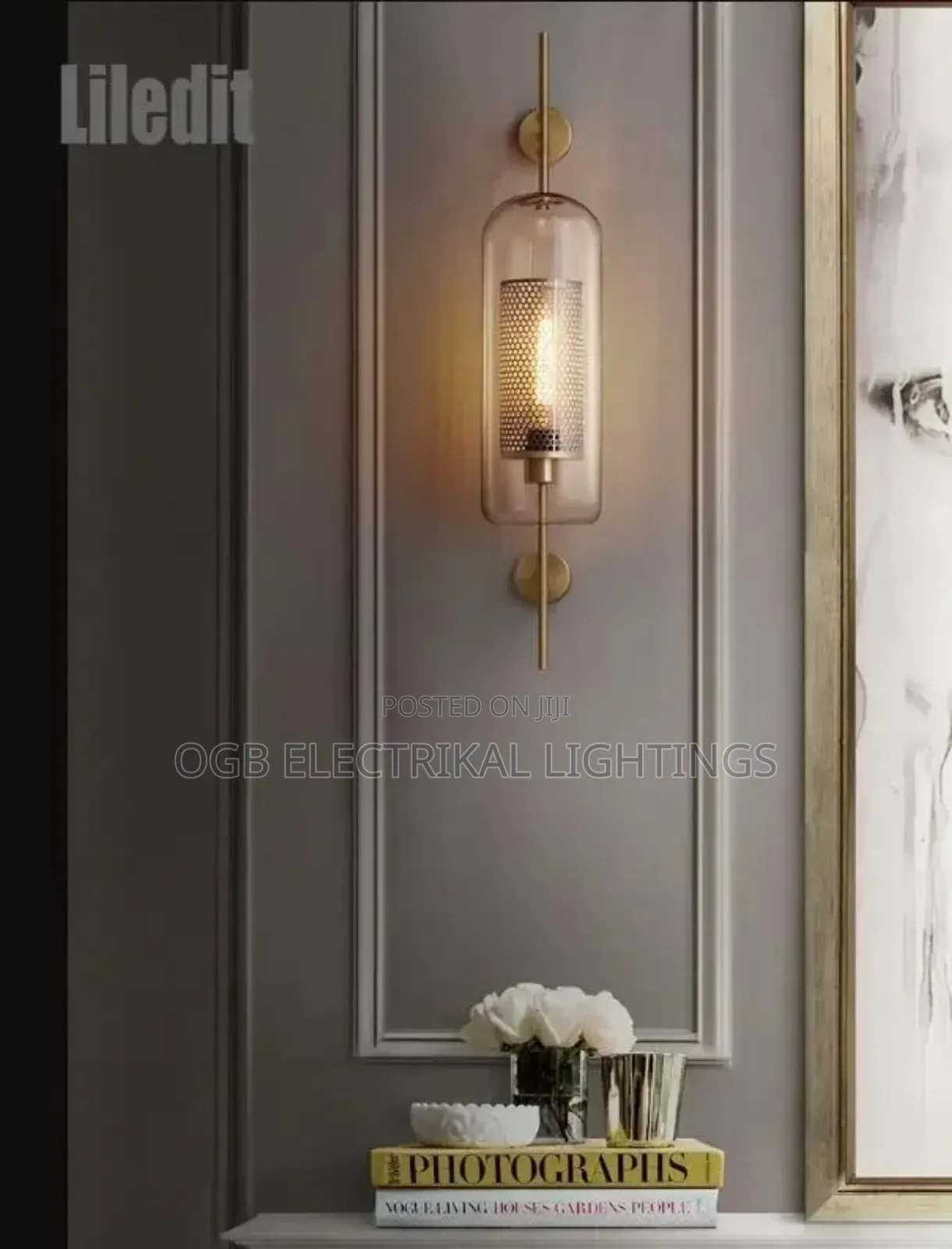 Post Modern Vintage LED Wall