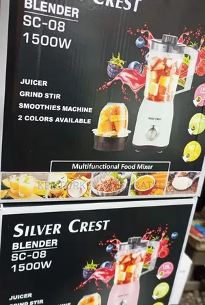 Silver Crest 1500W Blender Multifunctional Food Mixer