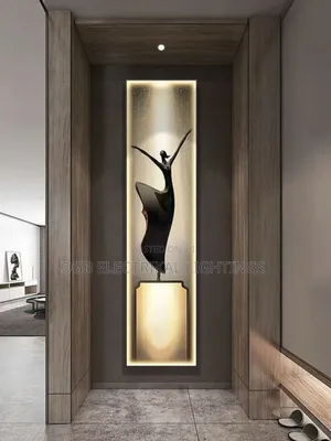Art Decorative Painting Wall Lamp