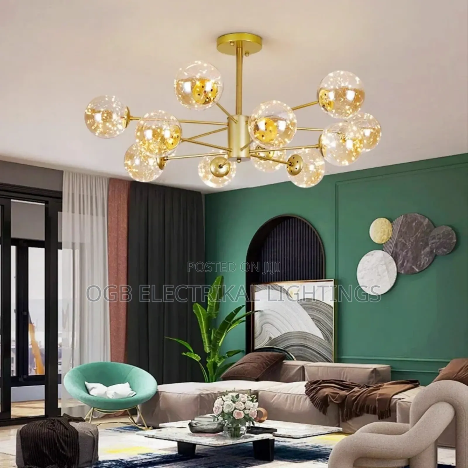 Led Living Room Chandelier