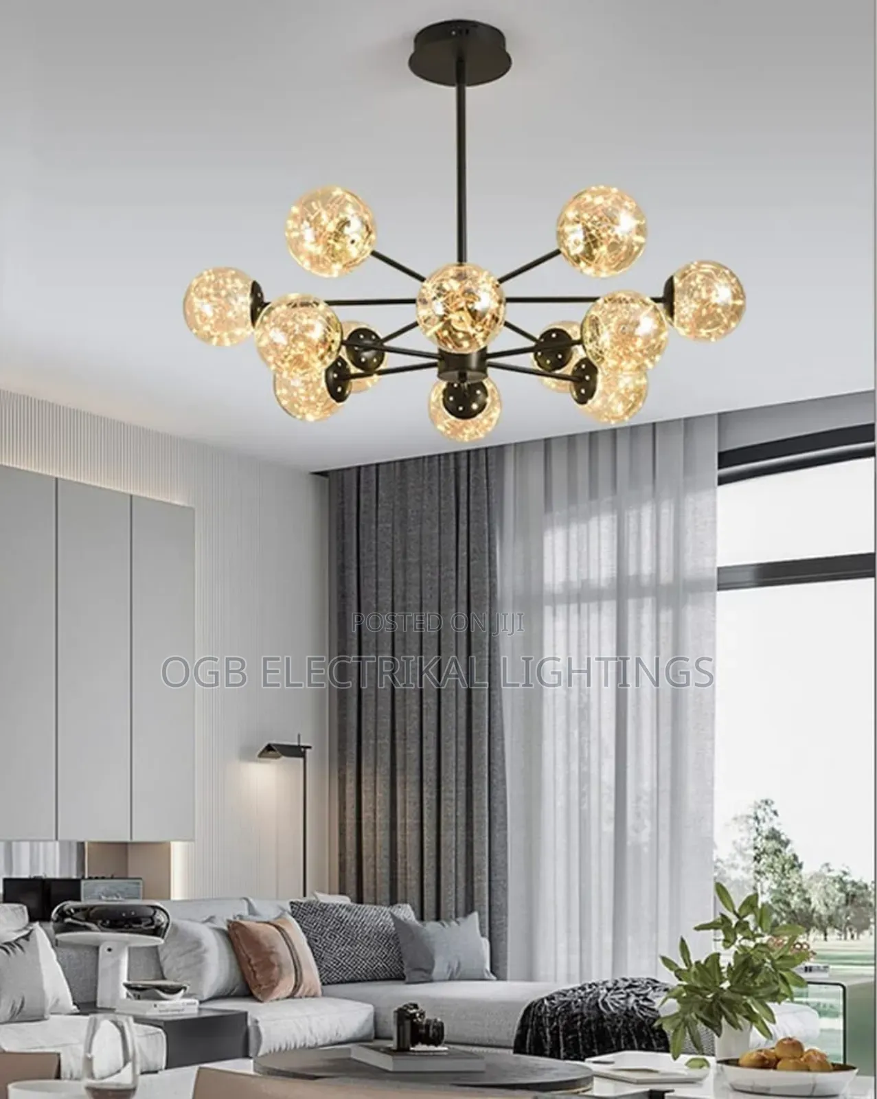 Led Living Room Chandelier