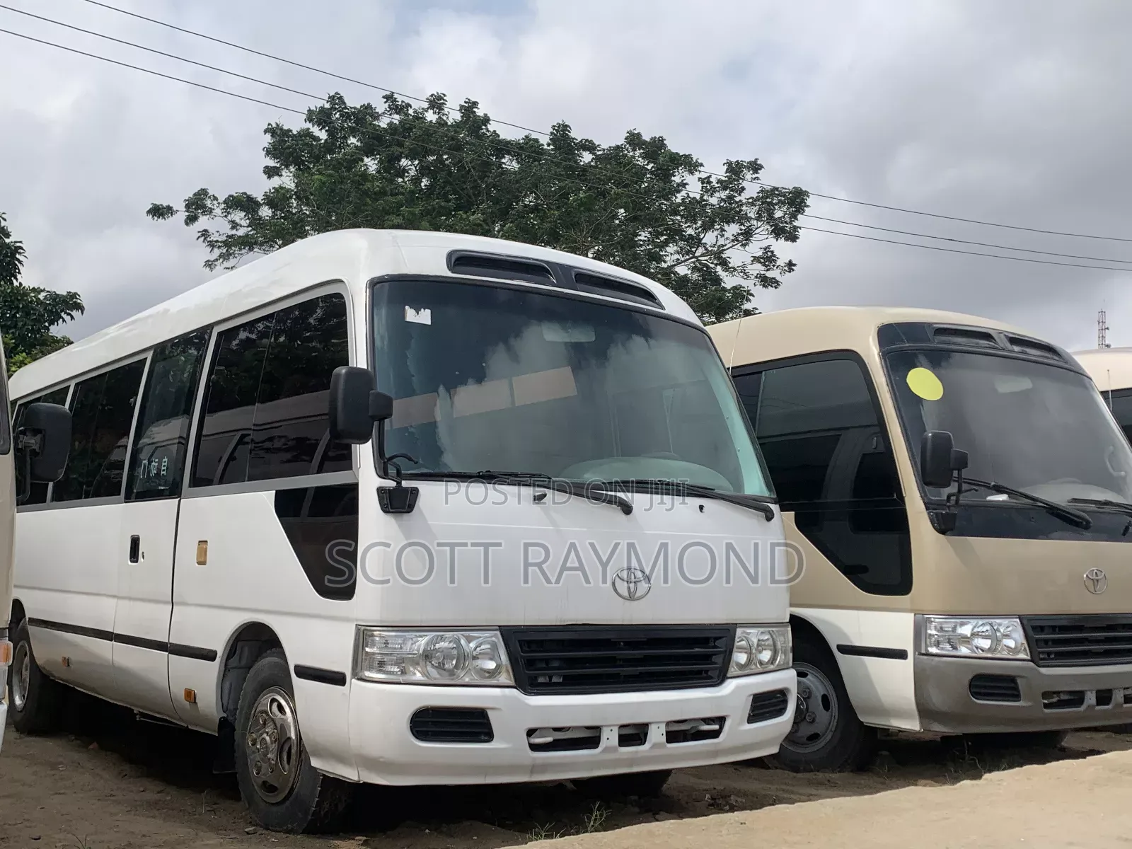 Toyota Coaster 2016 White