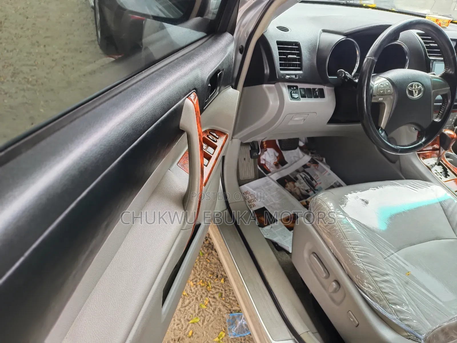 Toyota Highlander Limited 2008 Silver