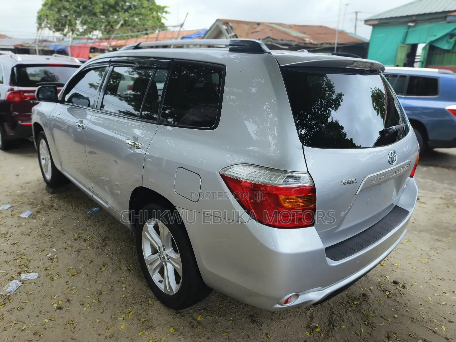 Toyota Highlander Limited 2008 Silver