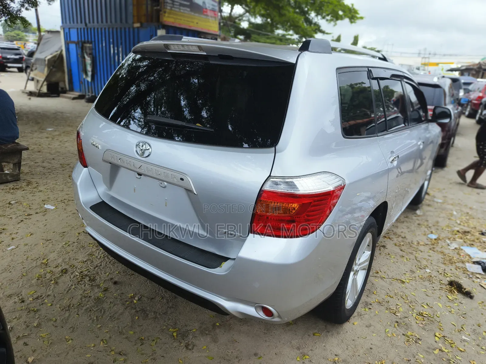 Toyota Highlander Limited 2008 Silver