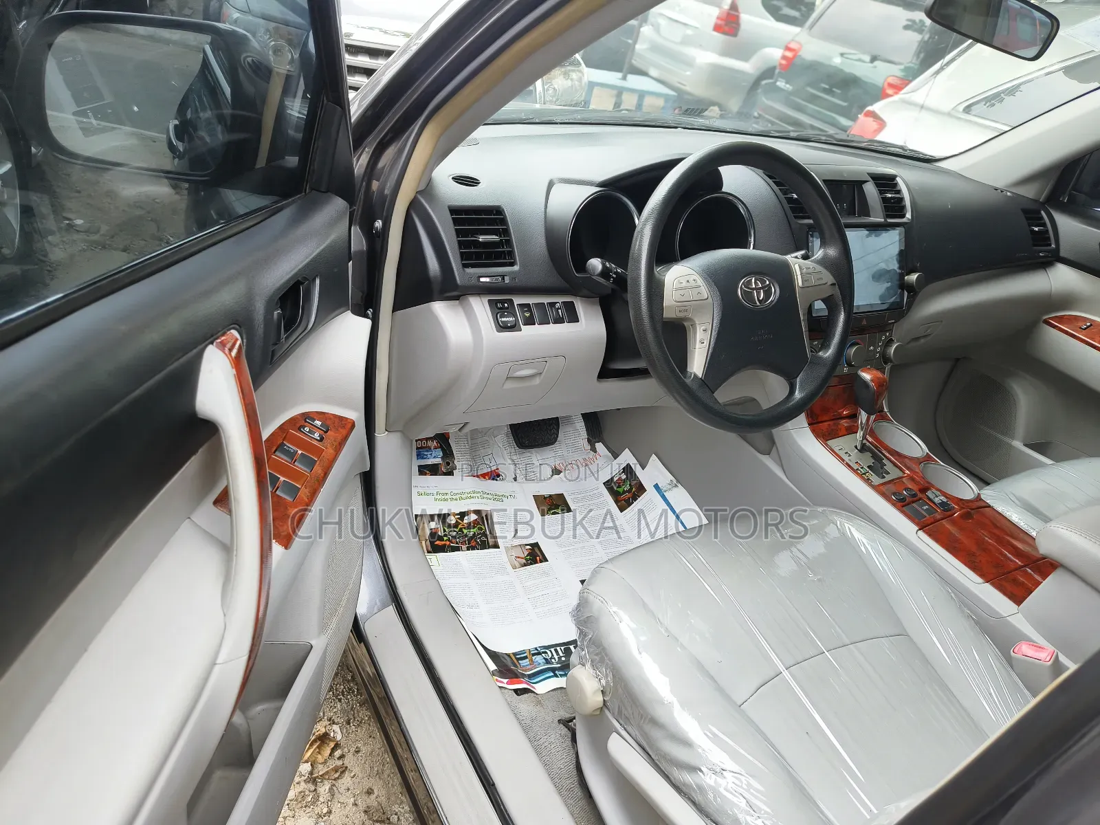 Toyota Highlander Limited 2008 Gray