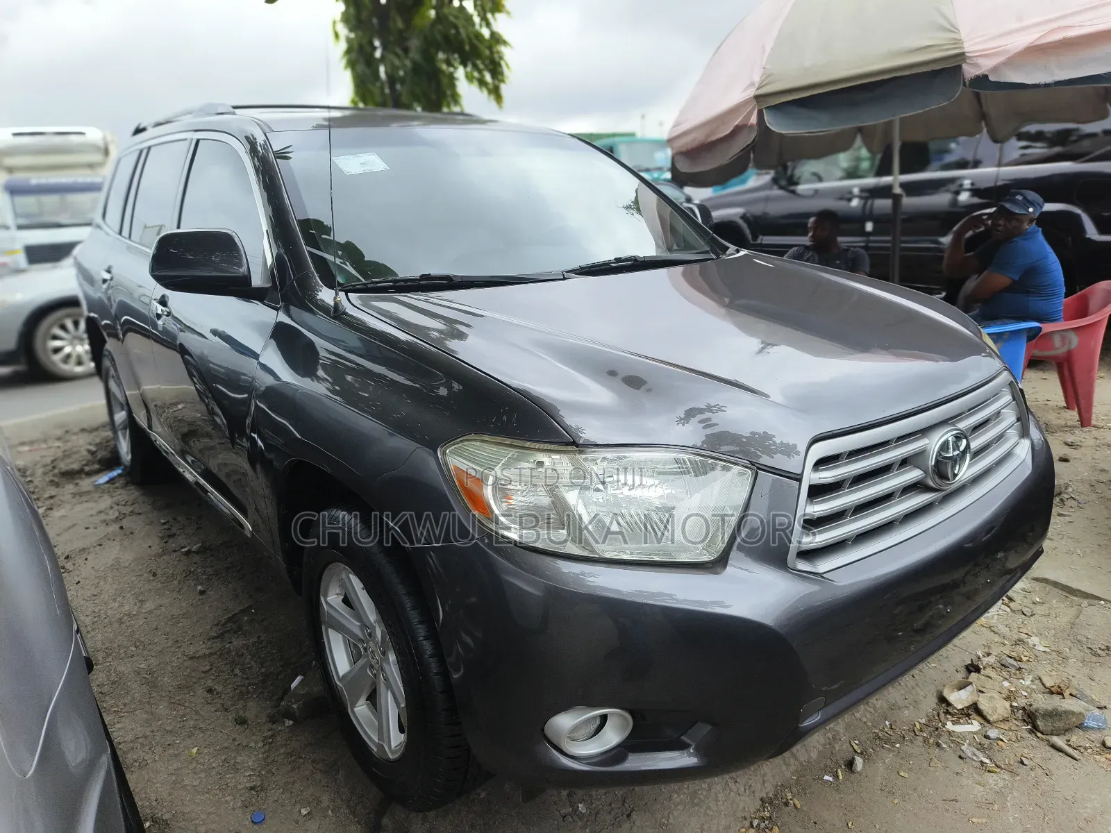 Toyota Highlander Limited 2008 Gray