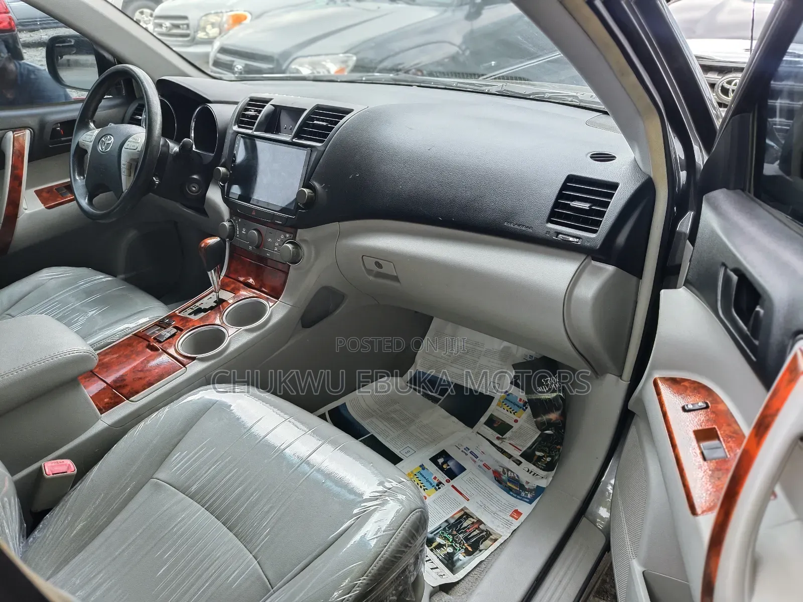 Toyota Highlander Limited 2008 Gray