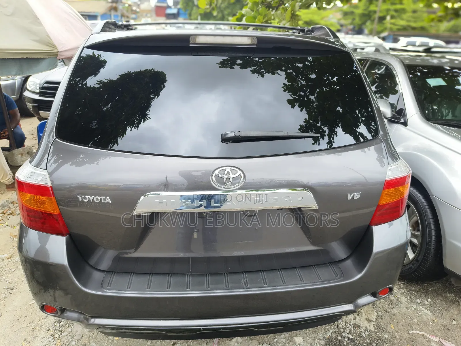 Toyota Highlander Limited 2008 Gray