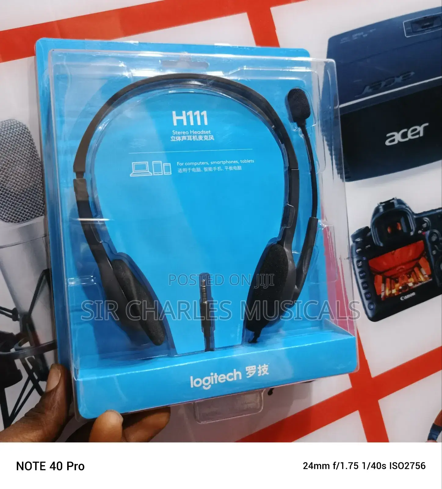 Logitech H111 Headphone With Mic