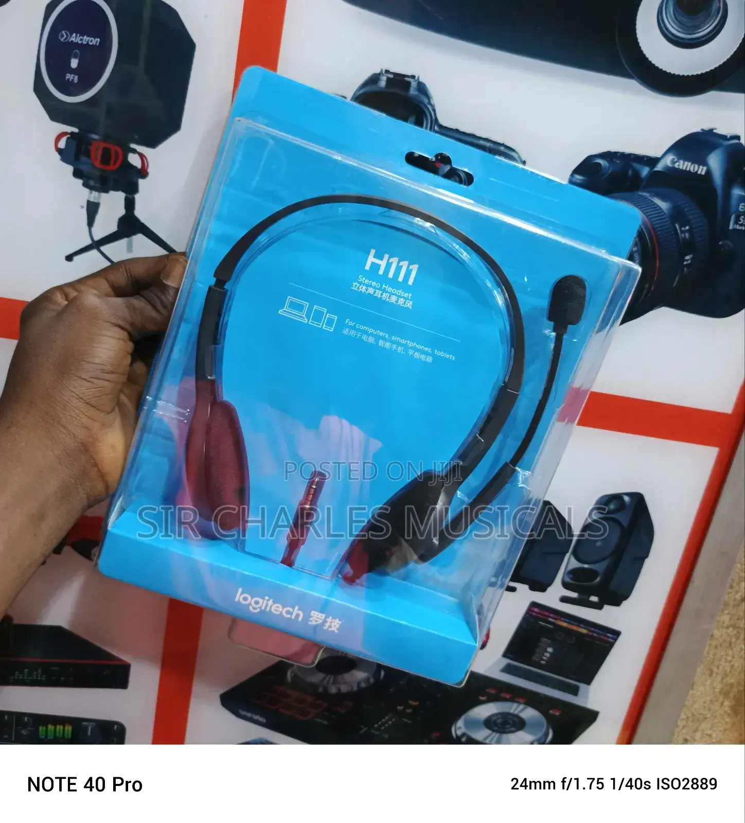 Logitech H111 Headphone With Mic