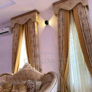 Royal Curtain With Board and Fringes