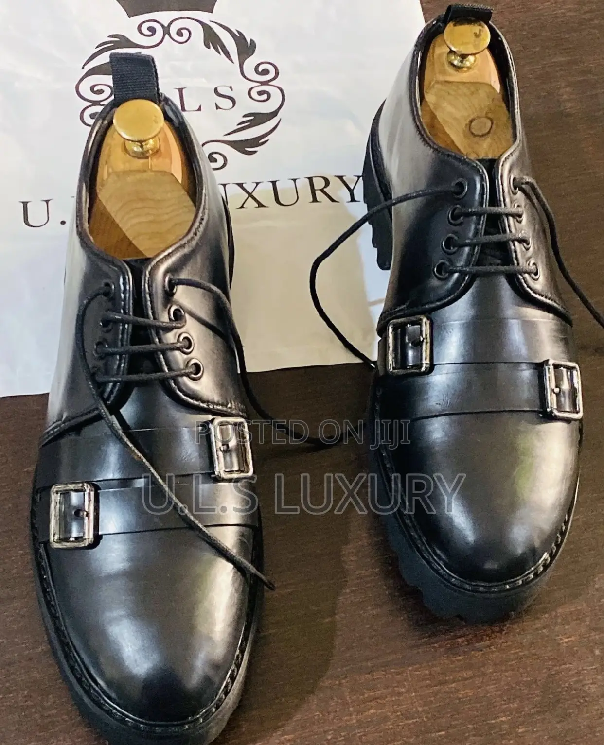 Double Monk Shoe Lace Up