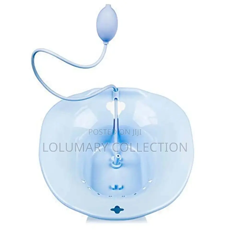 Foldable Toilet Sitz Bath Basin for Steaming Postpartum Relief