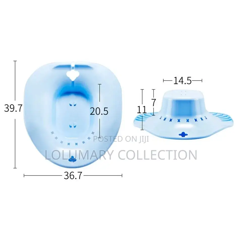Foldable Toilet Sitz Bath Basin for Steaming Postpartum Relief