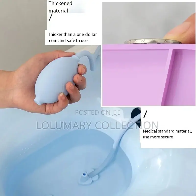Foldable Toilet Sitz Bath Basin for Steaming Postpartum Relief