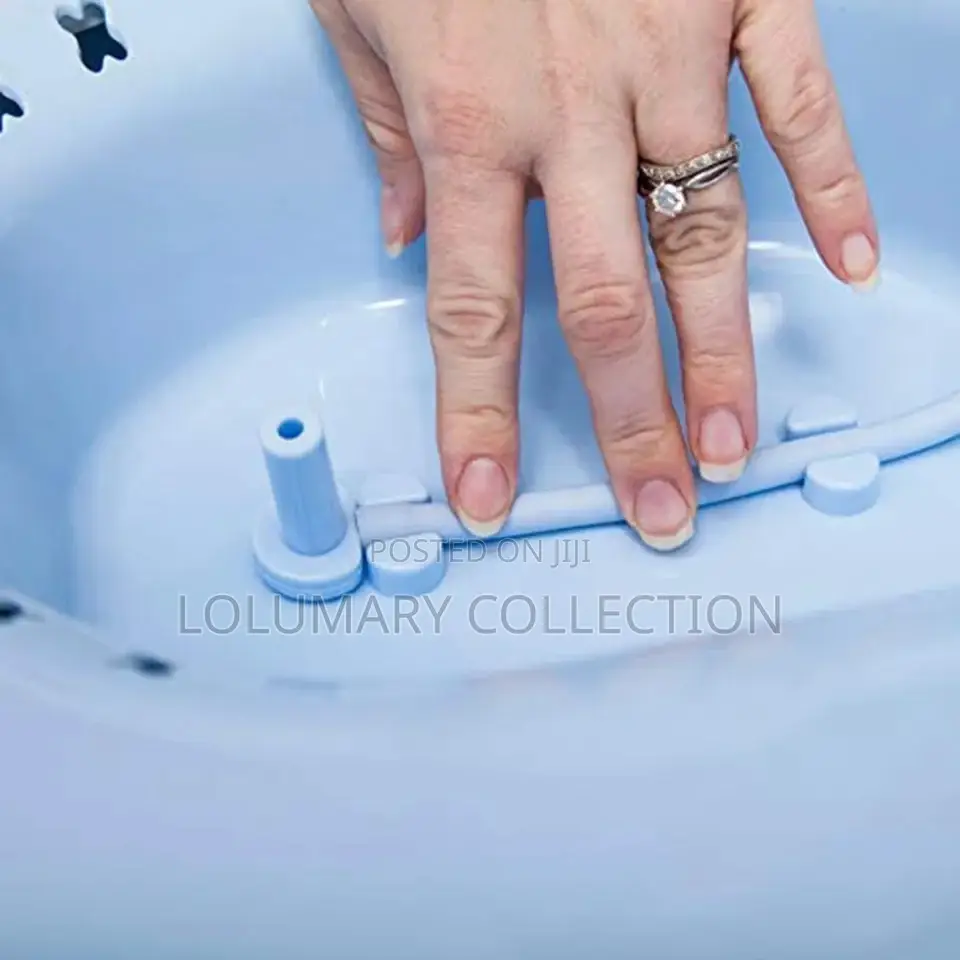 Foldable Toilet Sitz Bath Basin for Steaming Postpartum Relief