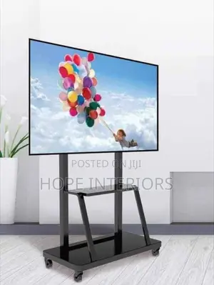 Tv Cart With Rolling Tyers