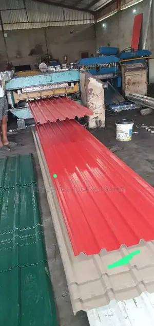 T C Red 0.55 Metral Design Roofing