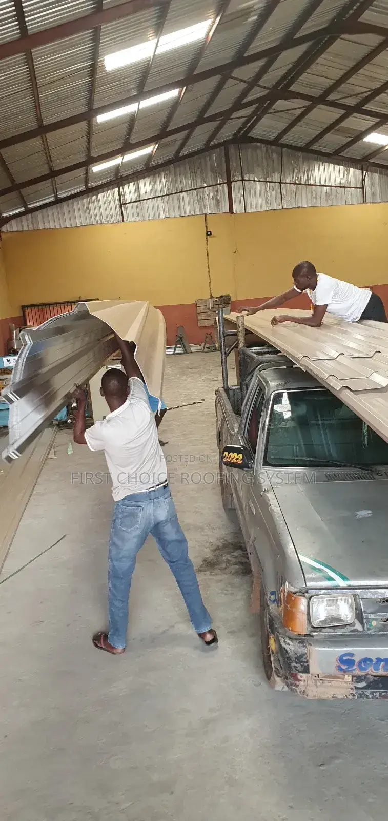 Beige Colour Roofing Sheets