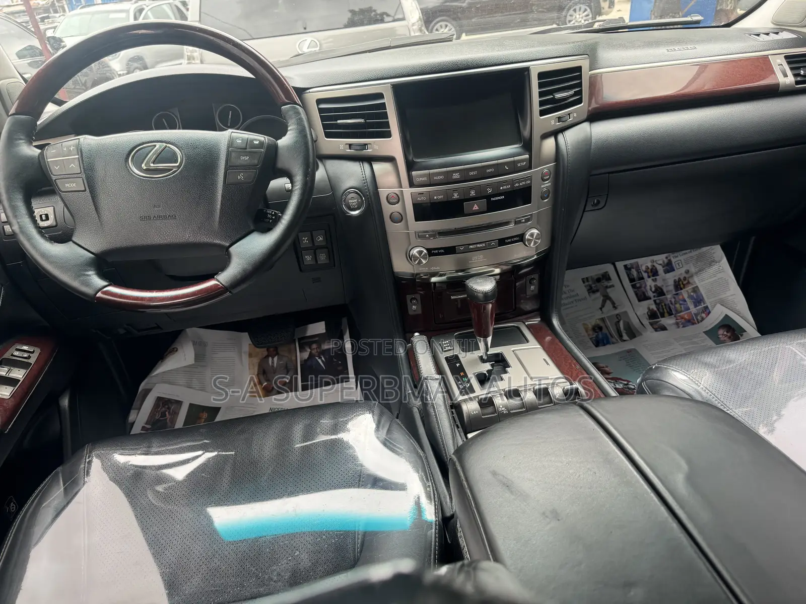 Lexus LX 570 AWD 2014 Black