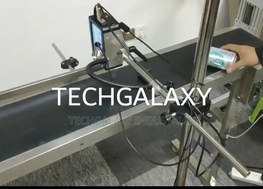 Inkjet Coding Machine With Conveyor
