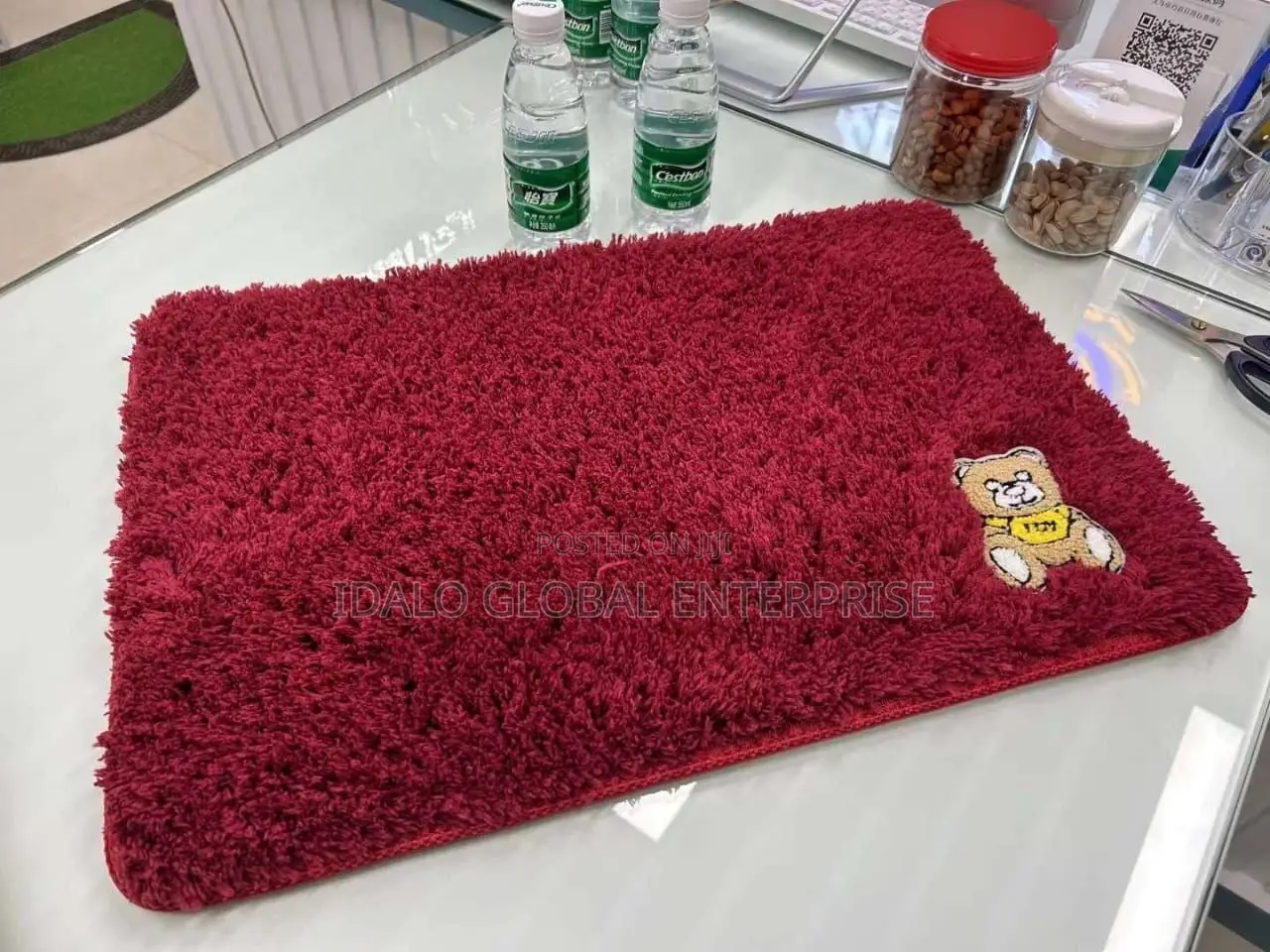Fluffy Beside Mat