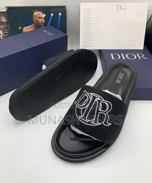 Luxury Dior Mule Slip