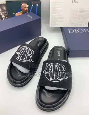 Luxury Dior Mule Slip