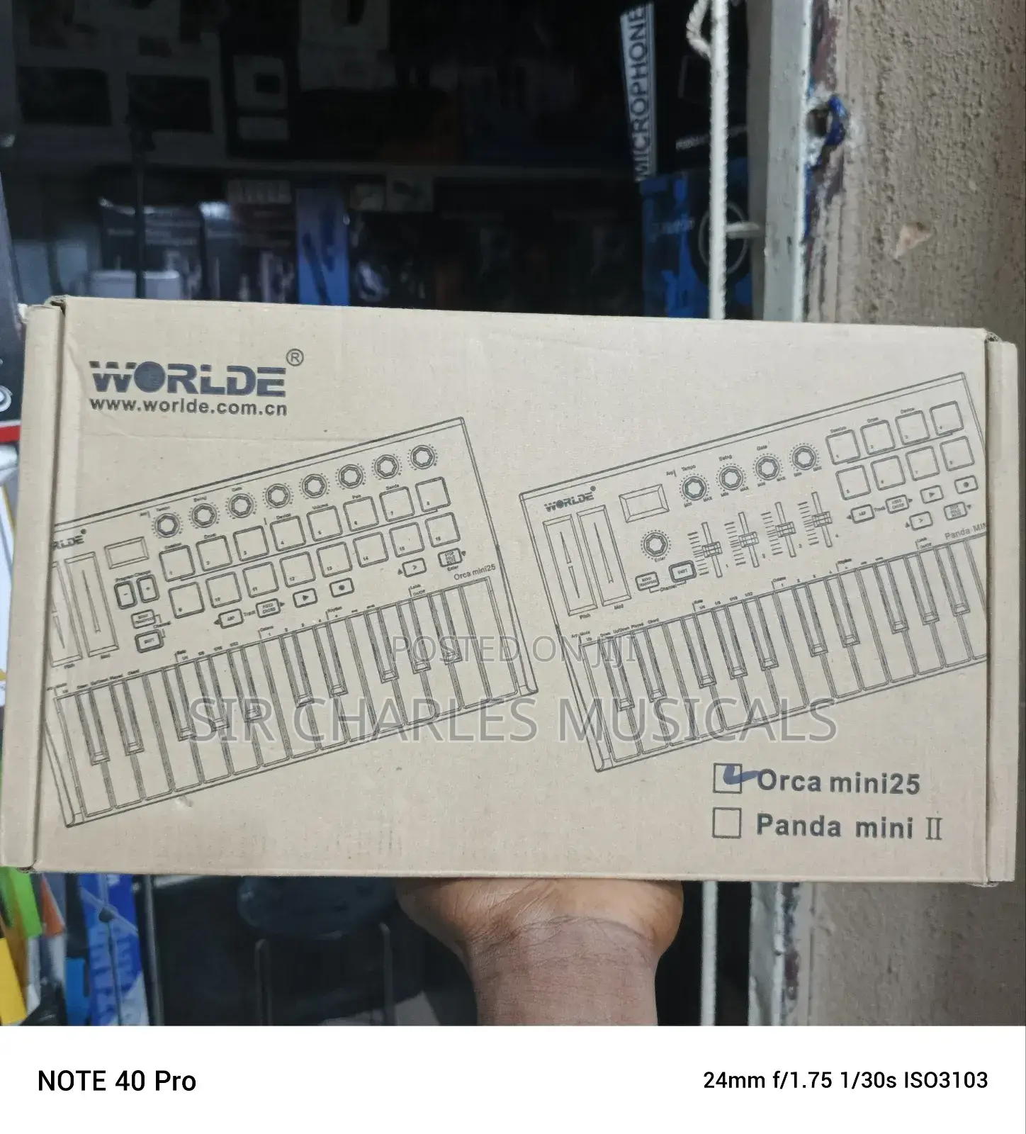 Worlde Mini Keyboard