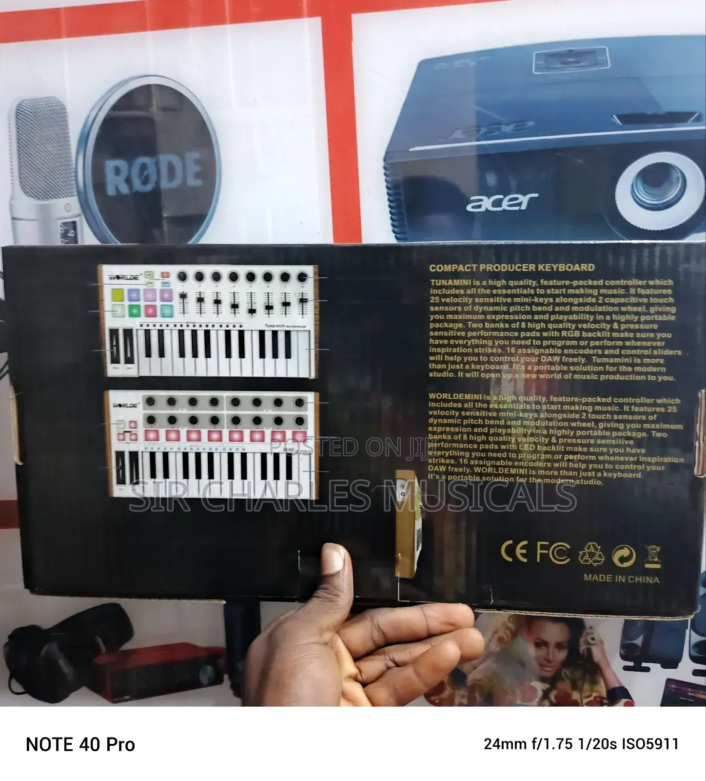 Worlds Mini Keyboard