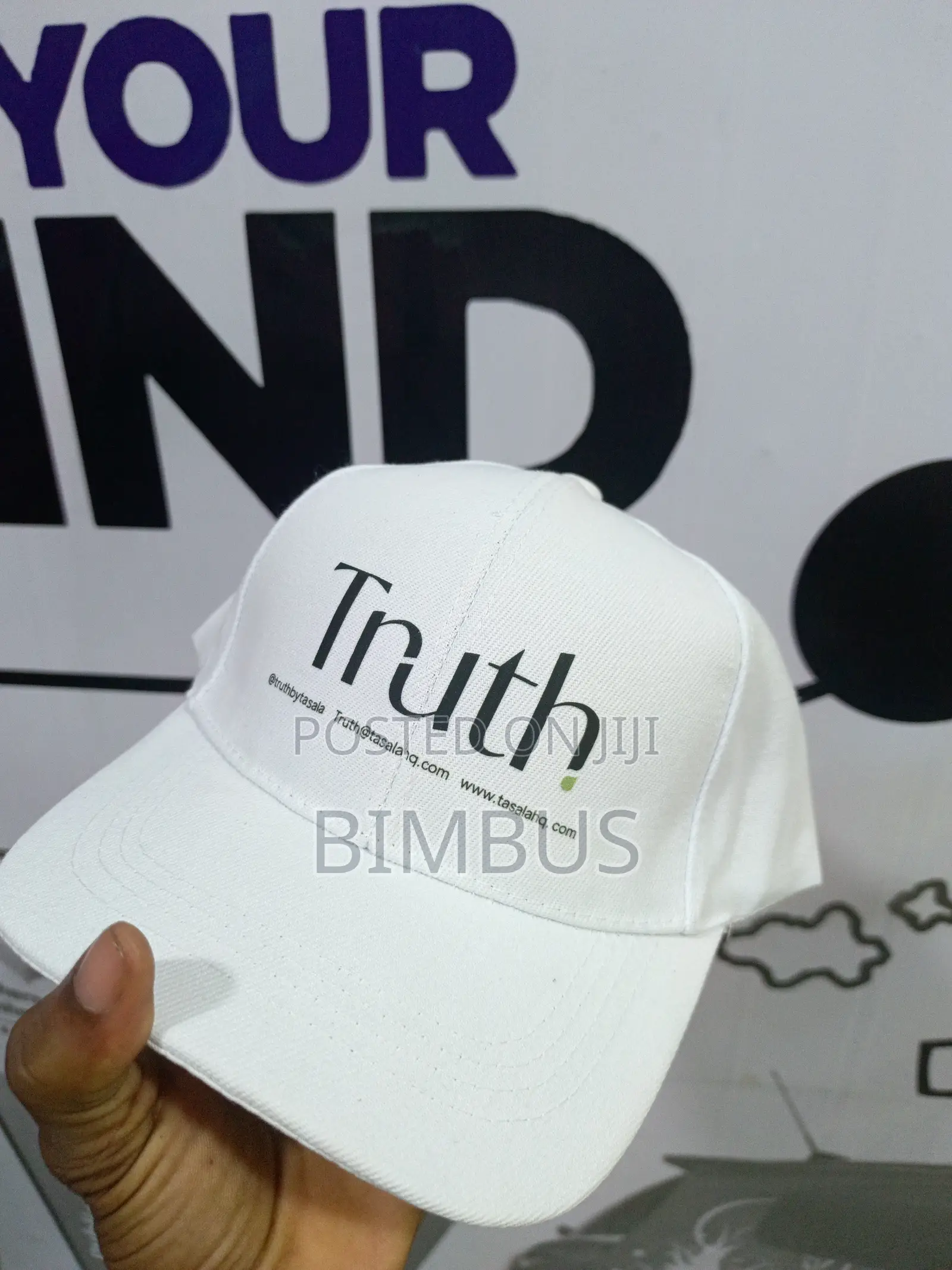 Branded Face Cap_._