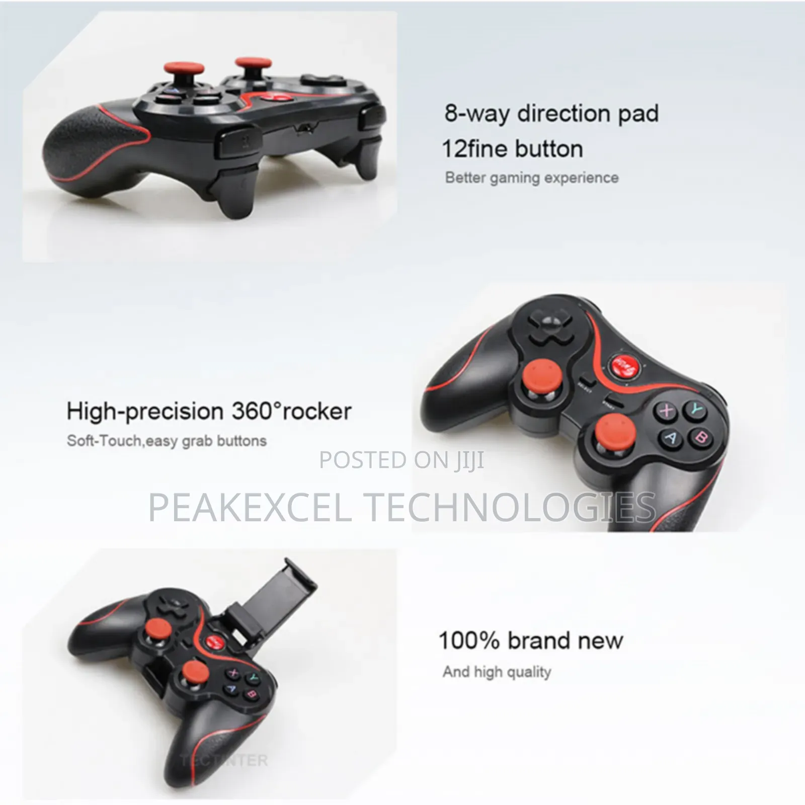 Android / Ios Wireless Gamepad Controller For Phones And PC