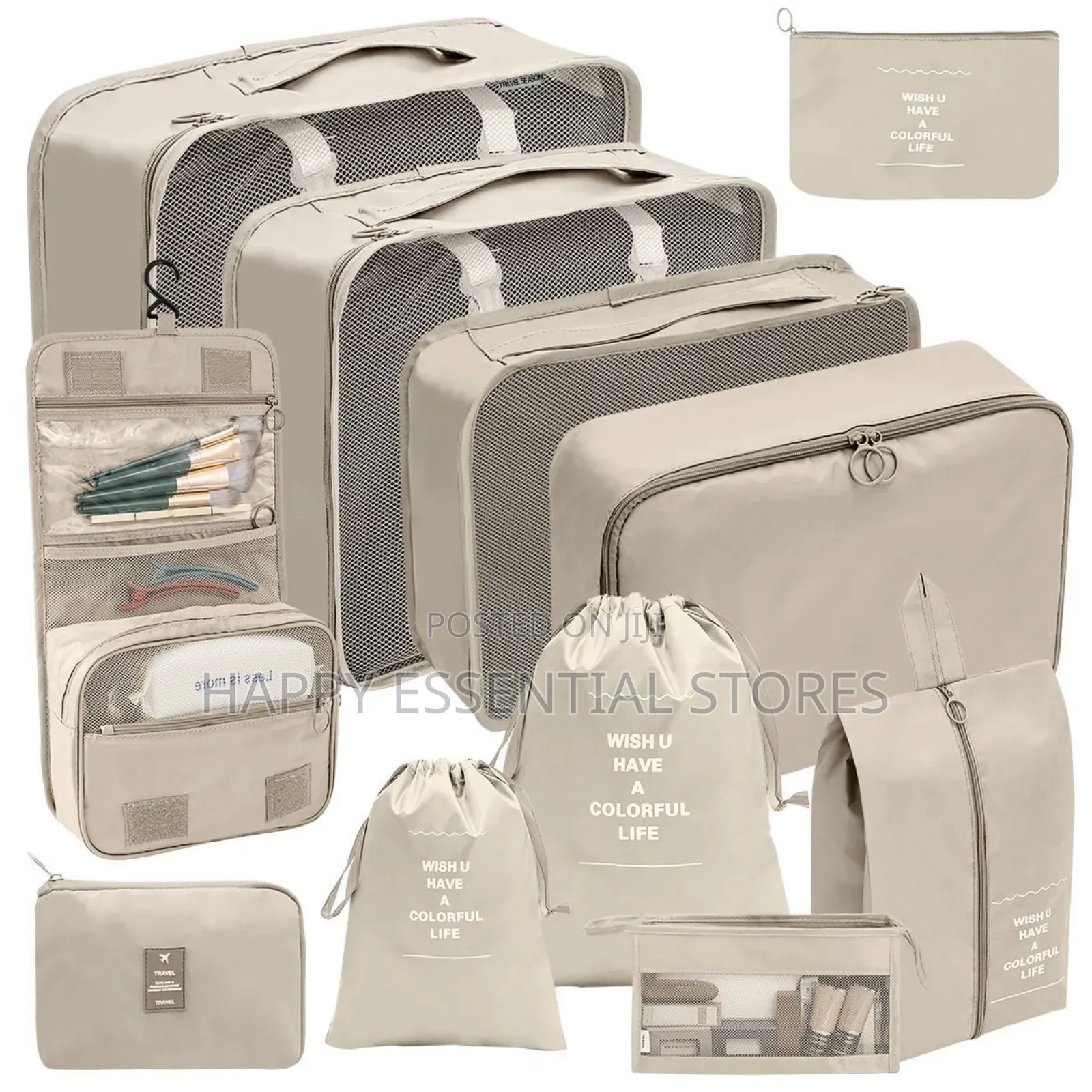 11 Pieces Travelling Bag Set