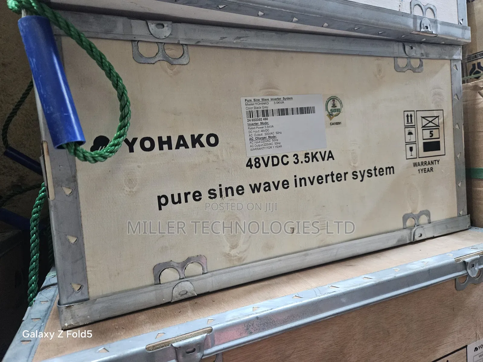 Yohako Inverter 3.5kva 24V Pure Sine Wave