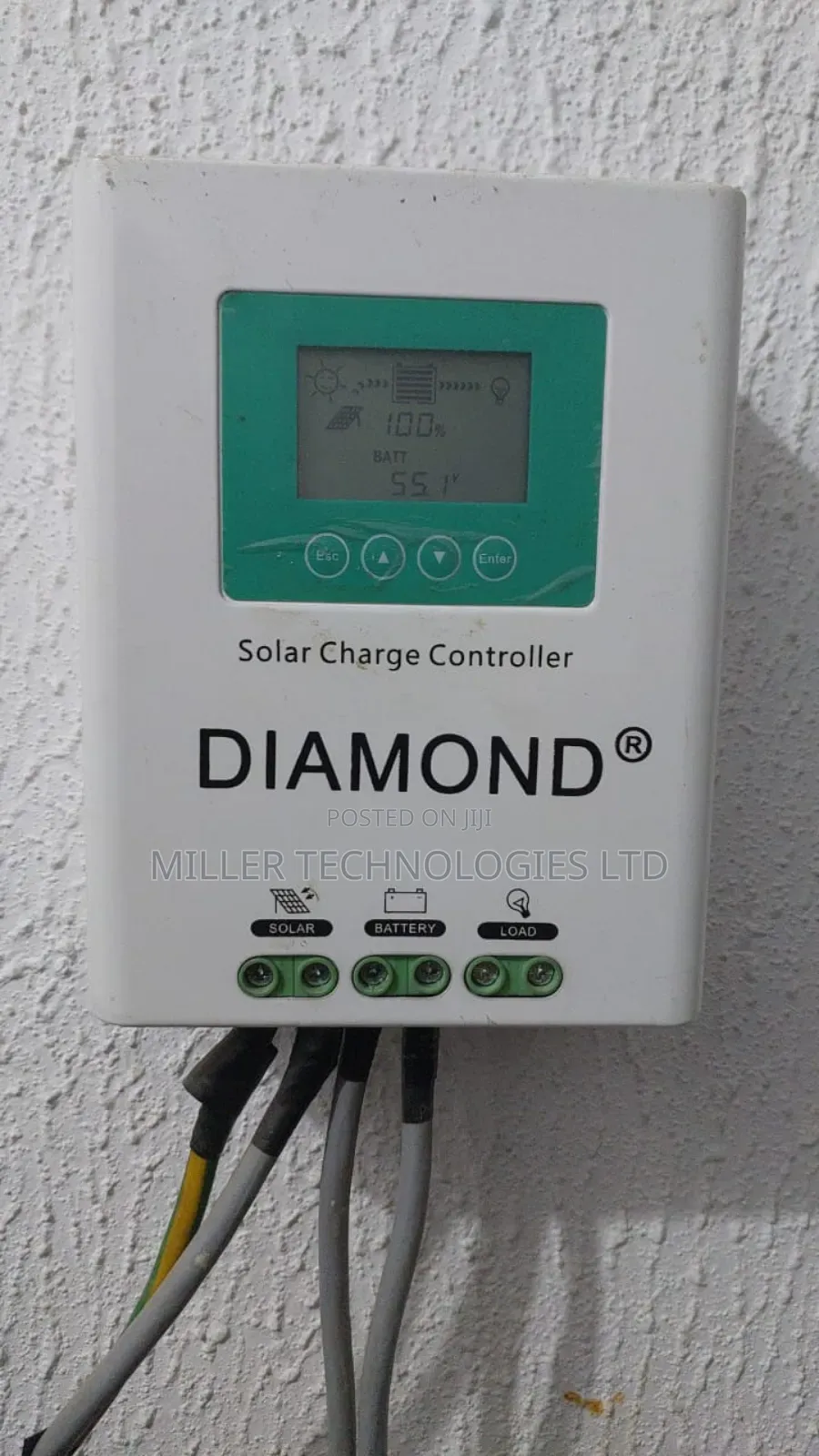 Diamond Charge Controller 100ah 12/24/48v