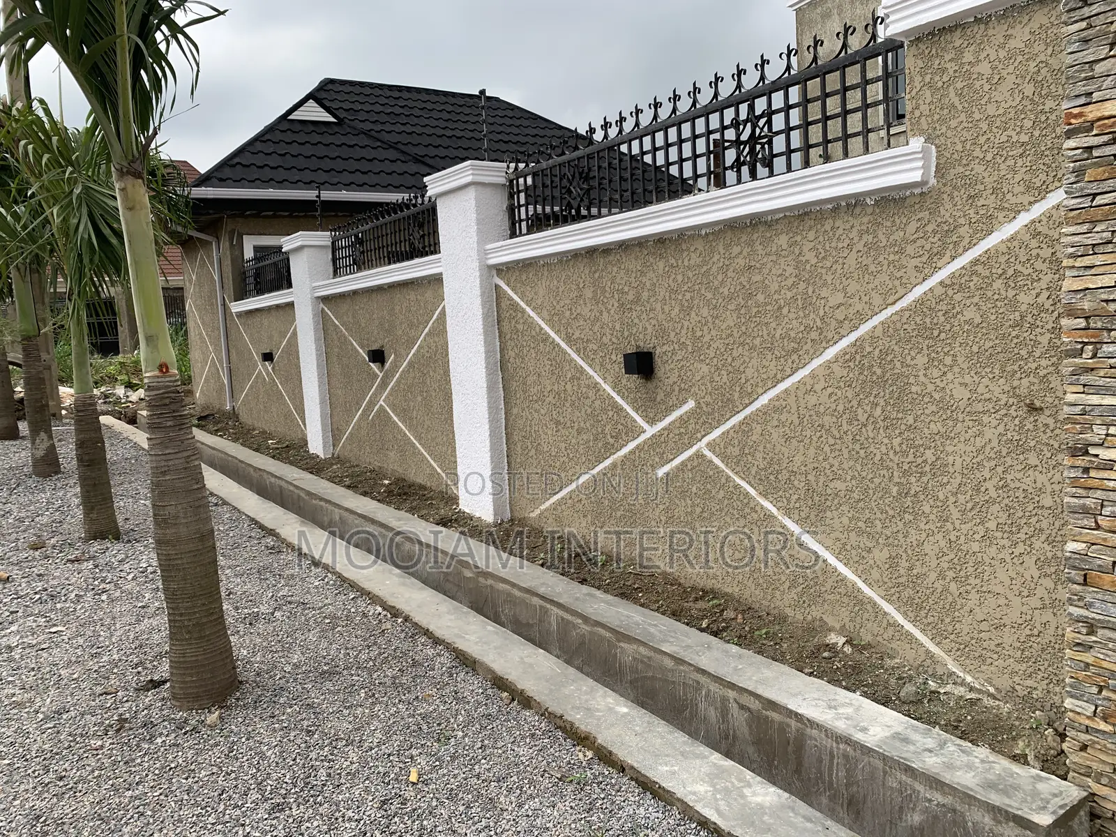 Wall Tyrolean Finishing