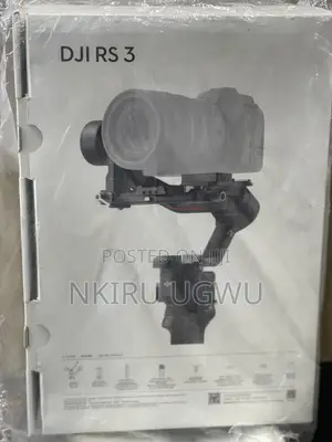 DJI RS 3, 3-Axis Gimbal for DSLR and Mirrorless Camera