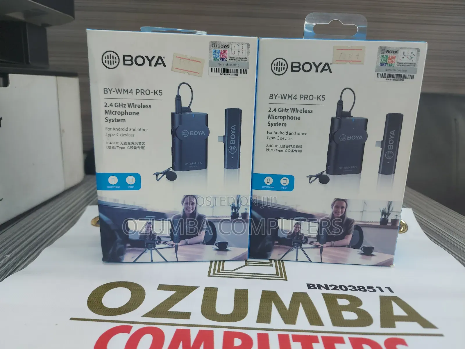 Boya by-Wm4 Pro- Wireless Microphone