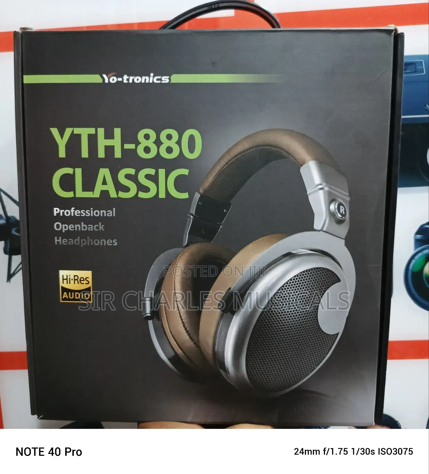 Yo-Tronics Yth-880 Classic Studio Headphone
