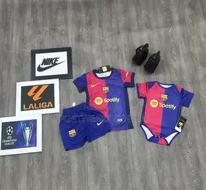 Barcelona 24/25 Kids Baby Football JERSEY
