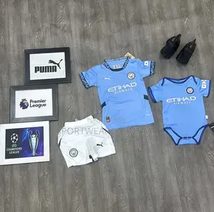 24/25 Mancity Children and Toddler Football Jersey