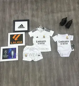 24-25 Hala Madrid Children Baby Madrista Home Jersey