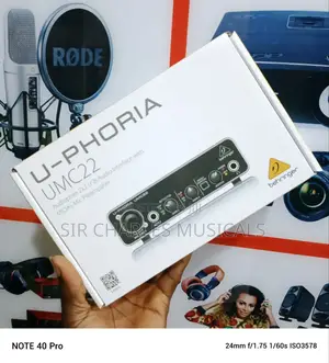 U-Phoria UMC22 Behringa Audio Interface