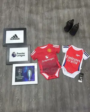 Arsenal Gunners Manchester United Man U Baby Pindown Kit