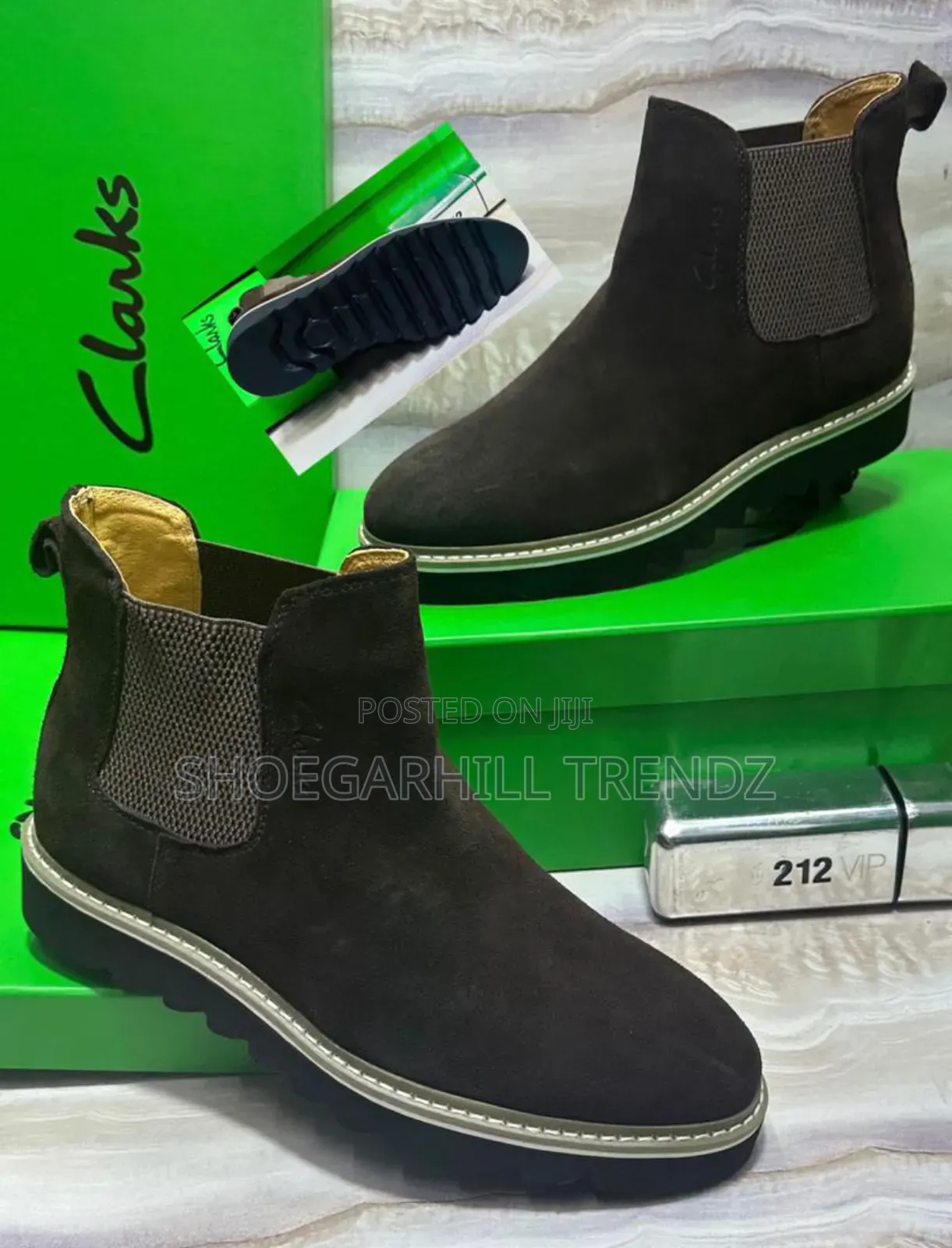 Suede Chelsea Boots