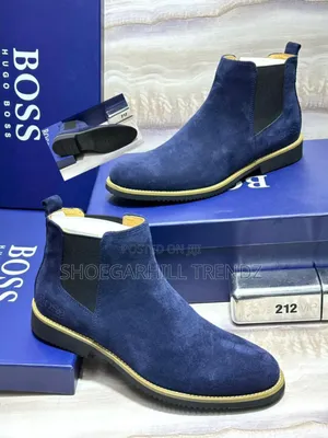 Suede Chelsea Boots